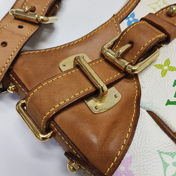 LV × TM GRETA Monogram Coated Canvas White