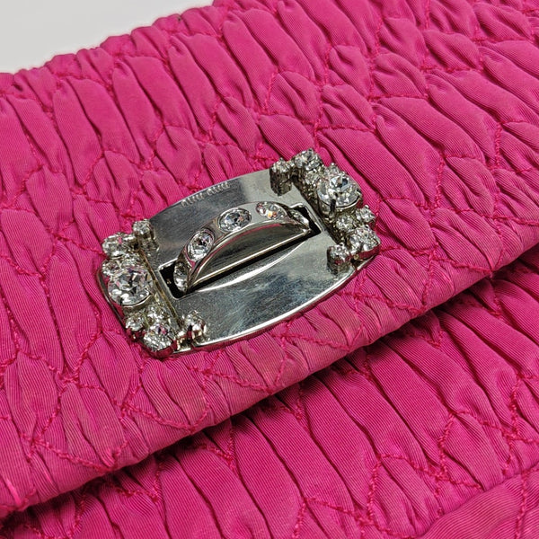 Crystal Quilted Canvas Red