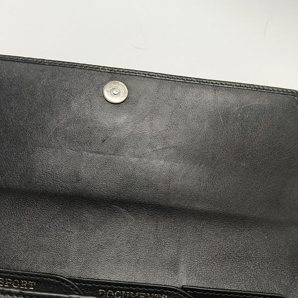 Monogram Calfskin Clutch Black