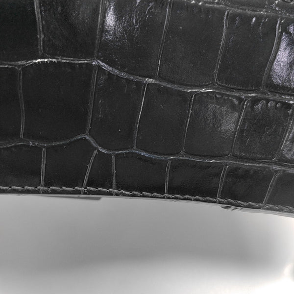 Hourglass Small Calfskin Black