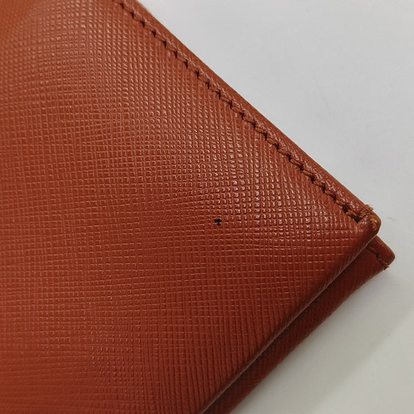 Vara Calfskin Orange Wallet