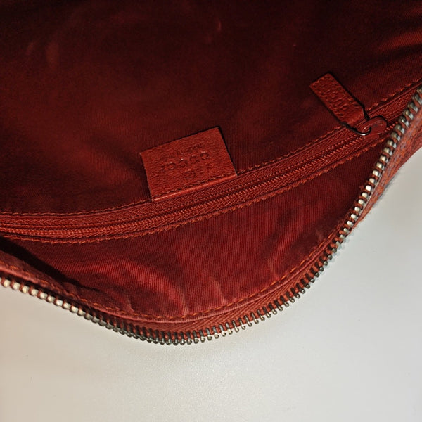 Monogram Canvas Top Handle Bag Red