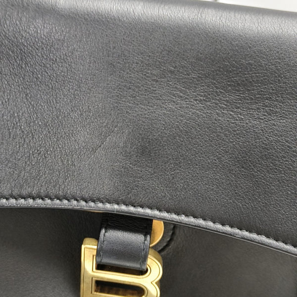 Downtown Small Calfskin Black