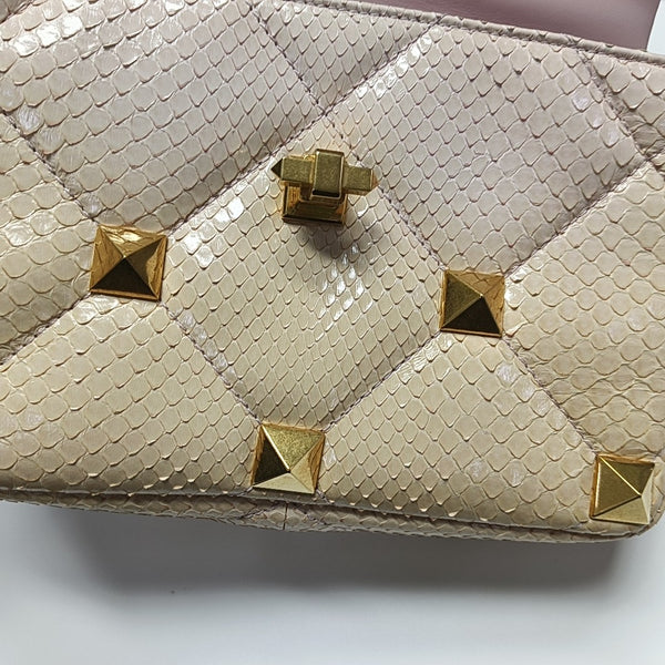 Roman Stud Python Yellow