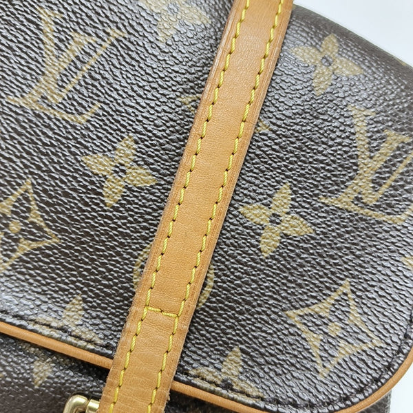 MARELLE Monogram Coated Canvas Brown