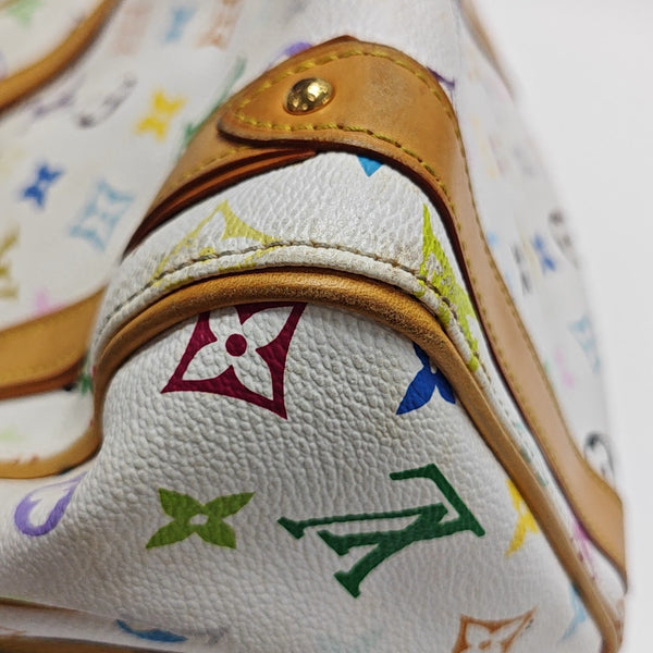LV × TM PRISCILLA Monogram Coated Canvas White
