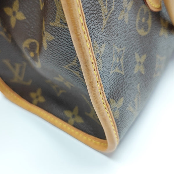 POPINCOURT Monogram Coated Canvas Brown
