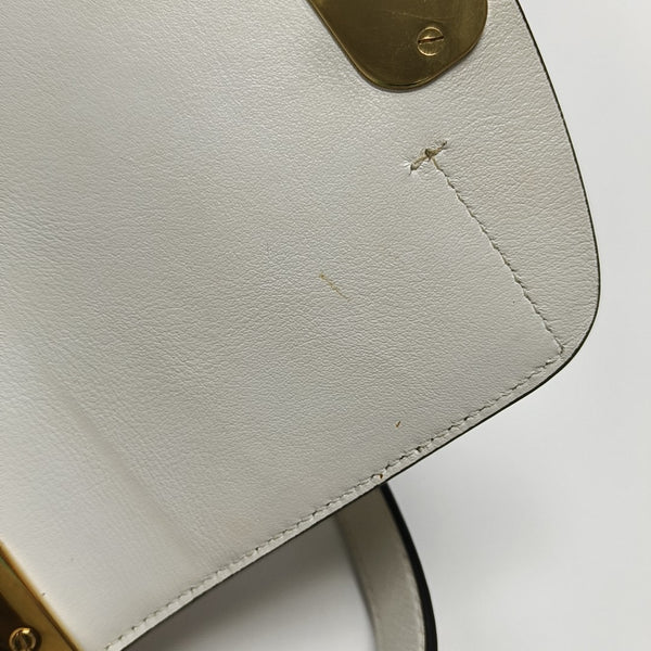 Chloé C Mini Calfskin White