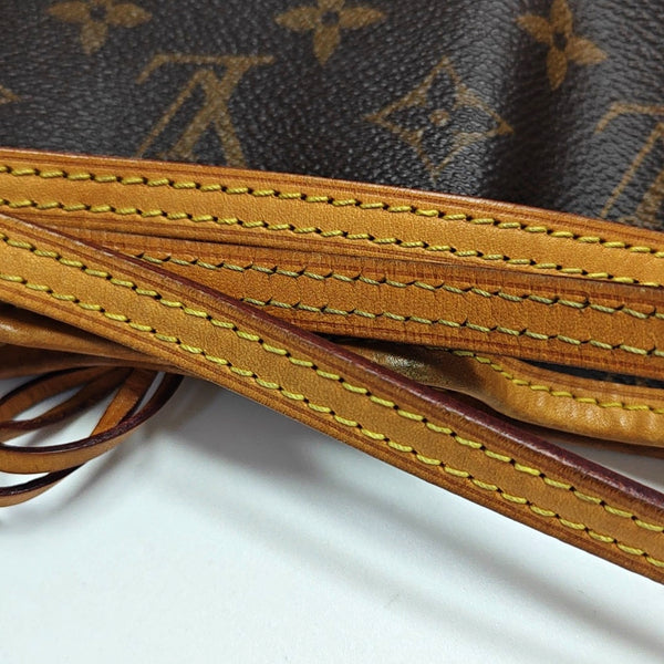 NÉONOÉ Nano Monogram Coated Canvas Brown