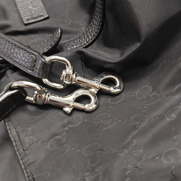 GG Imprime Monogram Nylon Black