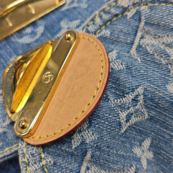 SAC AD Monogram Denim Blue