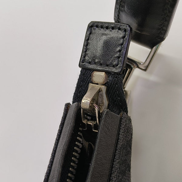 Monogram Canvas Top Handle Bag Black