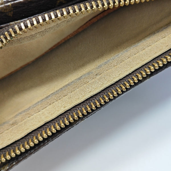 LOOPING MM Monogram Coated Canvas Brown