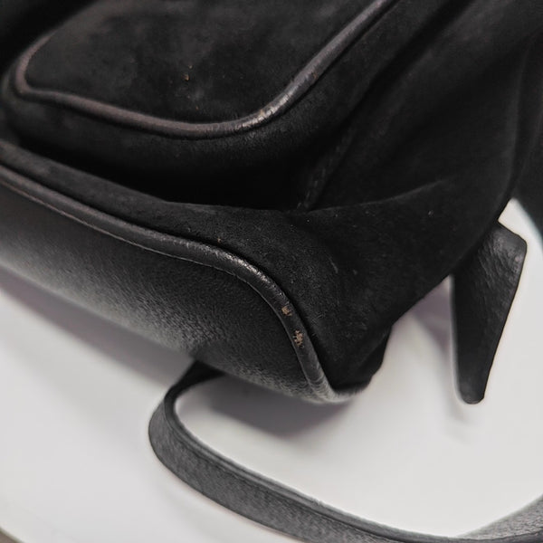 Bamboo 1947 Medium Suede Black