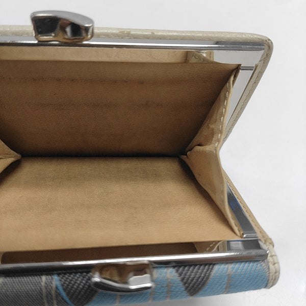 Fabric Wallet Blue