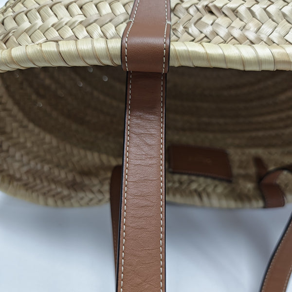 TRIOMPHE CLASSIC Medium Quilted Straw Beige