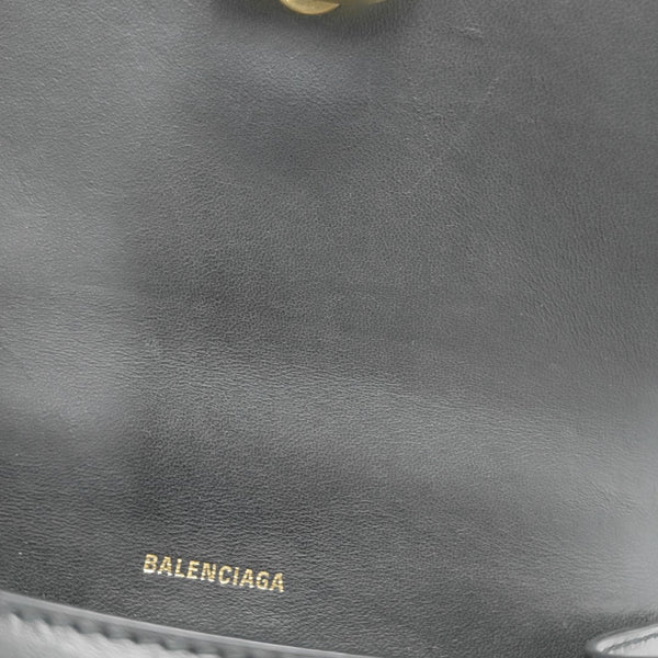 Hourglass S Calfskin Black