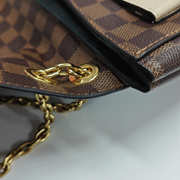 VAVIN PM Damier Ebene Coated Canvas Brown