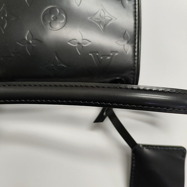Calfskin Top Handle Bag Black