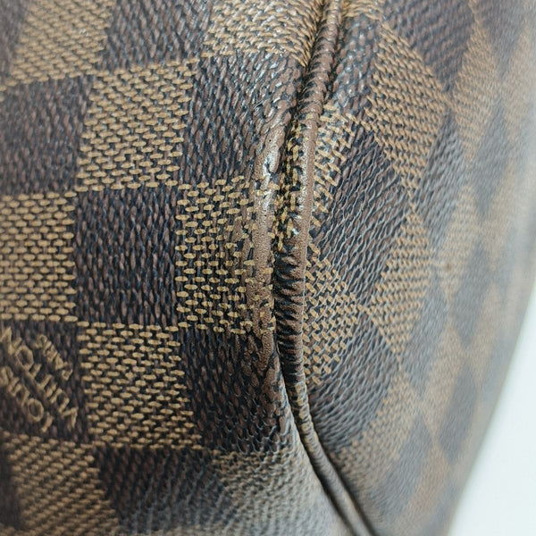 NEVERFULL MM Damier Ebene Coated Canvas Brown