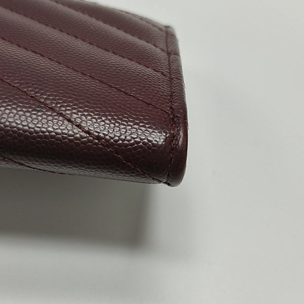 MONOGRAM Quilted Calfskin Red Wallet