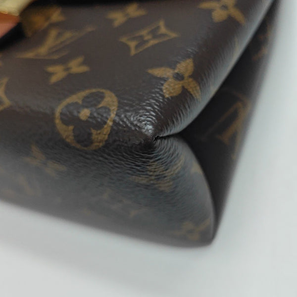 LOCKY BB Monogram Coated Canvas Brown