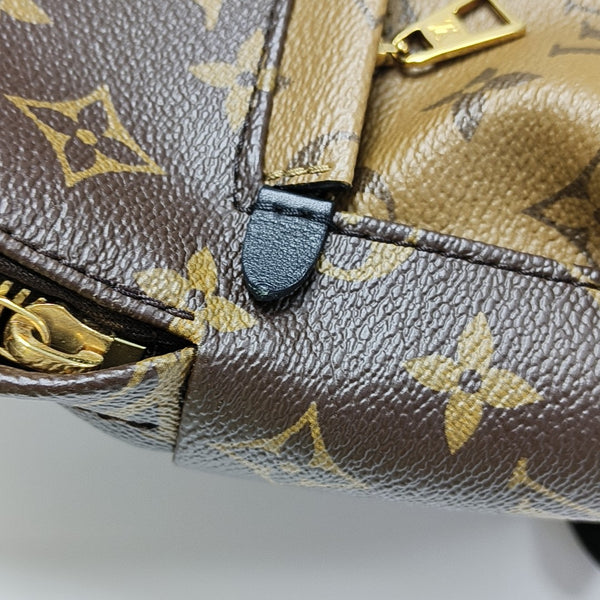 PALM SPRINGS PM Monogram Coated Canvas Brown