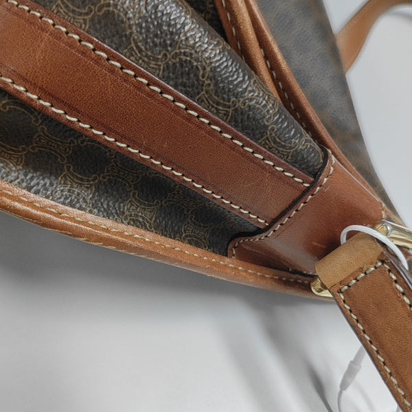 MACADAM CLUTCHES Coated Canvas Brown