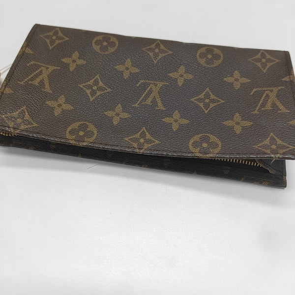 Monogram Coated Canvas Shoulder Bag Brown