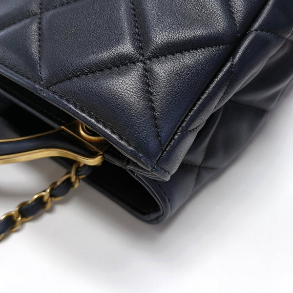 Quilted Calfskin Black