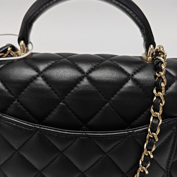 Quilted Lambskin Mini Black