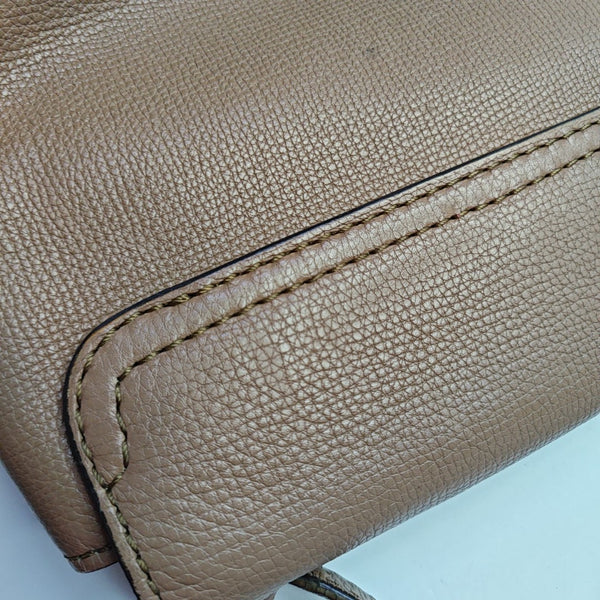 Camberley Derby Large Calfskin Brown