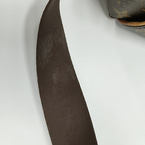 VALMY Monogram Coated Canvas Brown