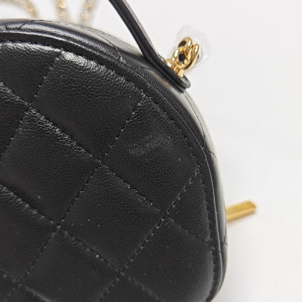 Quilted Lambskin Black