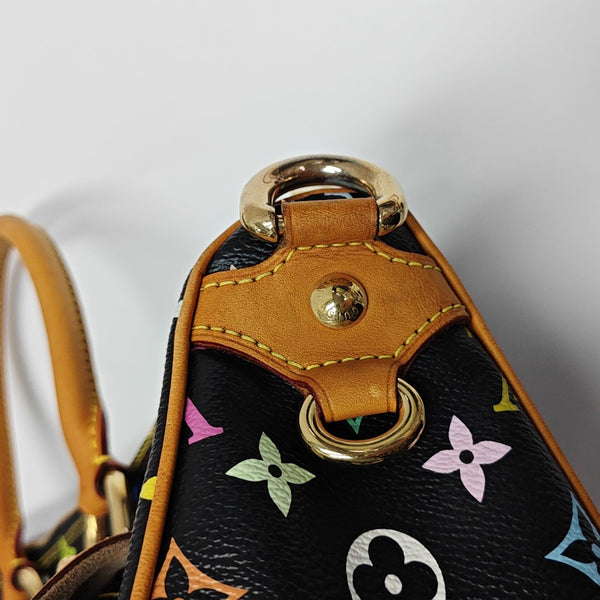 LV × TM RITA Monogram Coated Canvas Black