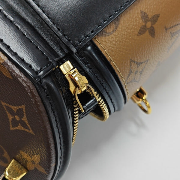 CANNES PM Monogram Coated Canvas Brown