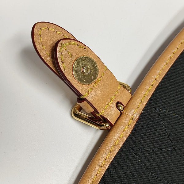 DIANE Monogram Coated Canvas Brown