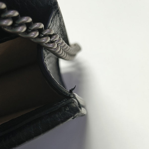 Dionysus Super Mini Calfskin Black