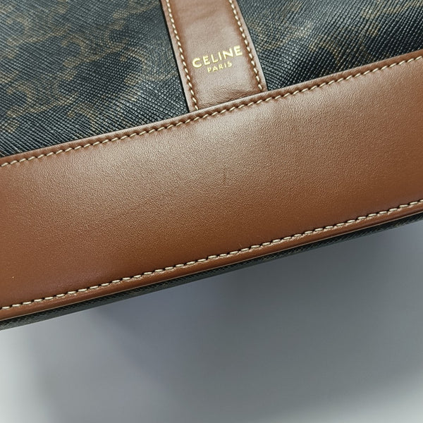 TRIOMPHE CANVAS Medium Coated Canvas Brown