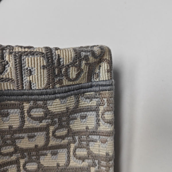 Book Tote Medium Oblique Canvas Gray