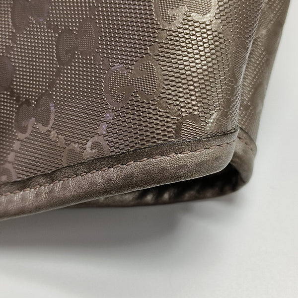 Monogram Coated Canvas Tote Bag Purple