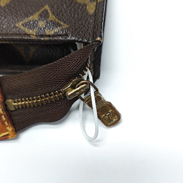 TOILET POCKET 26 Monogram Coated Canvas Brown