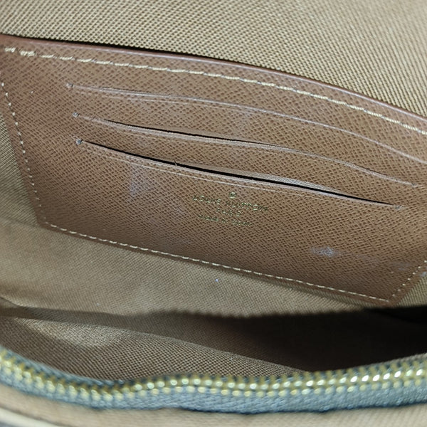 IVY Monogram Coated Canvas Brown