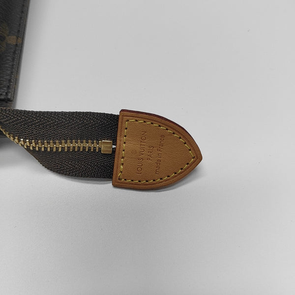TOILET POCKET 26 Monogram Coated Canvas Brown
