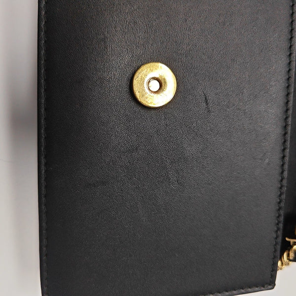 Sylvie Super Mini Calfskin Black
