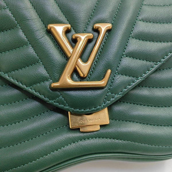 NEW WAVE PM Quilted Calfskin Green