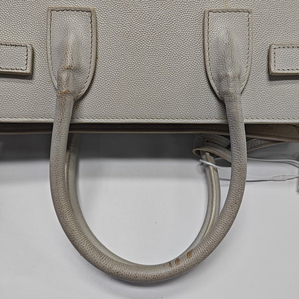 SAC DE JOUR Calfskin White