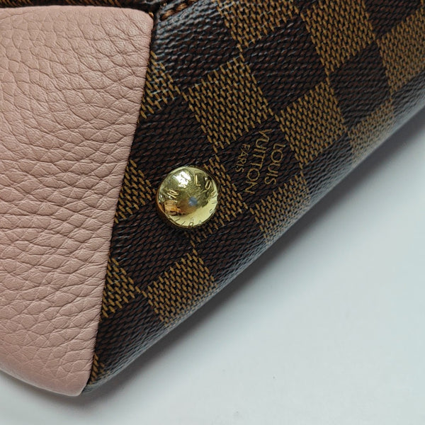 BRITTANY BB Damier Ebene Coated Canvas Brown
