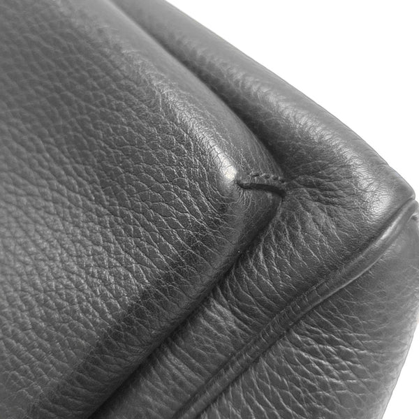 Calfskin Backpack Black