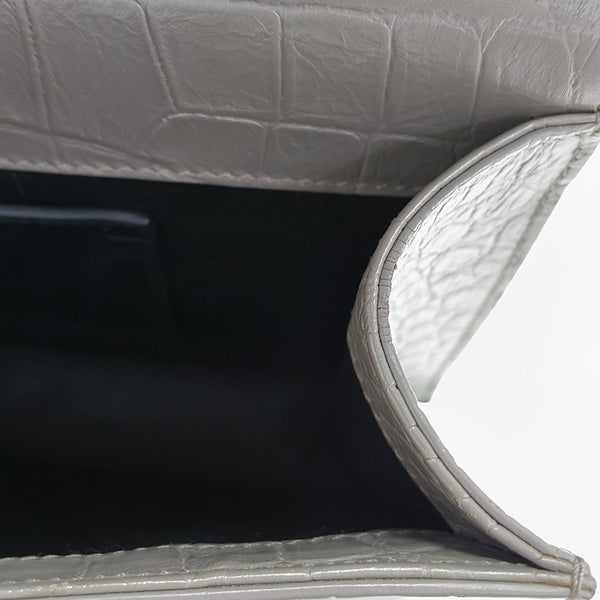 KATE Medium Calfskin Gray